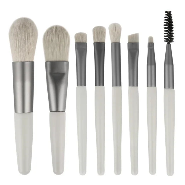 Soft Hair Makeup Brush Suit - Eye Shadow Powder Brush Foundation Blush Highlight Concealer - Makeup To