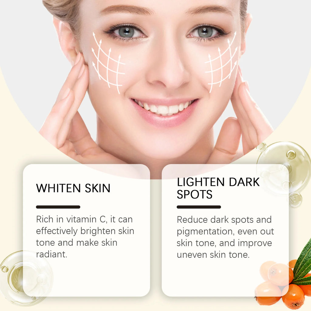 Vitamin C Face Cream Original Dark Spo-ts Removal Fade Blemishes Improve Dullness Moisturizing Brighten Lighten Skincare Cream