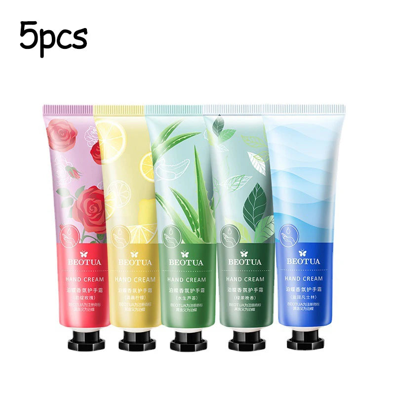 Plant Extract Hand Cream Winter Moisturizing Anti-wrinkle Anti Chap Repairing Hands Care Beauty Skincare Hand Lotion Sets Gifts