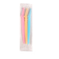 3pcs Eyebrow Trimmer Set Anti-scratch Safety Sharp Shaving Blade Eyebrow Trimmer Beauty Tool