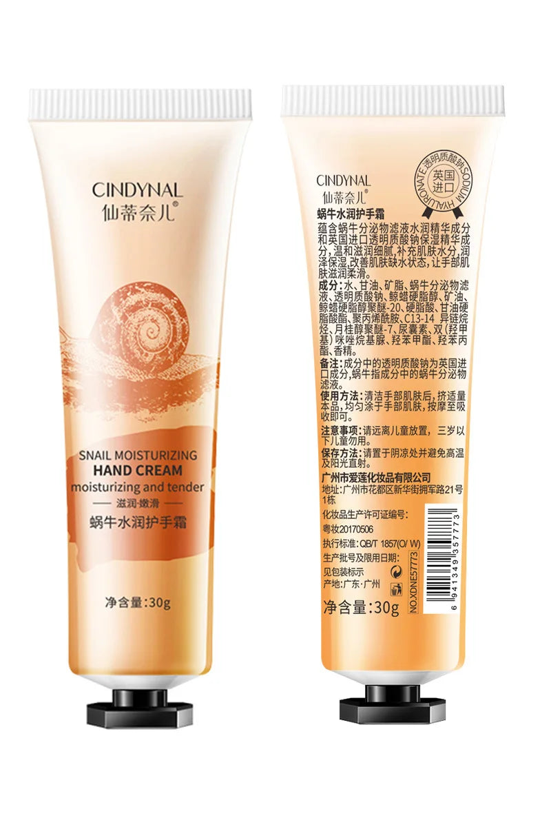 Plant Extract Hand Cream Winter Moisturizing Anti-wrinkle Anti Chap Repairing Hands Care Beauty Skincare Hand Lotion Sets Gifts