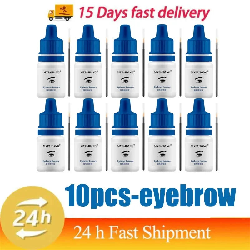 Fast Eyebrow Growth Serum Eyelash Hair Growth Anti Hairs Loss Product Prevent Baldness Fuller Thicker Lengthening Eyebrow Makeup