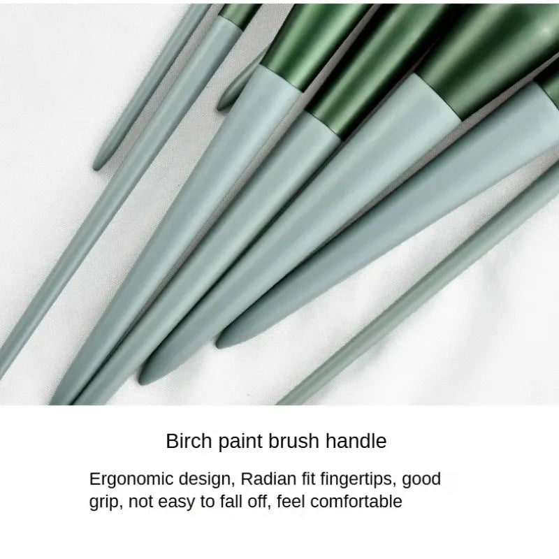Soft Hair Makeup Brush Suit - Eye Shadow Powder Brush Foundation Blush Highlight Concealer - Makeup To