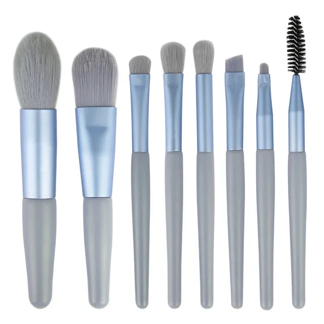 Soft Hair Makeup Brush Suit - Eye Shadow Powder Brush Foundation Blush Highlight Concealer - Makeup To