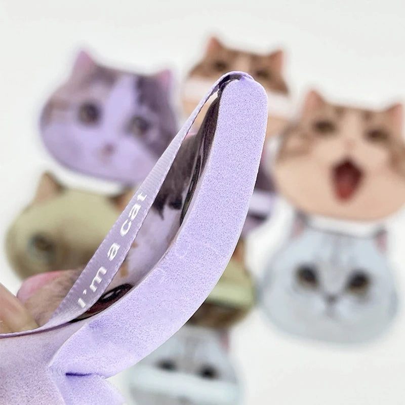 1/4pcs Kitty Air Cushion Powder Puff Cute Cat Cosmetic Puffs Hydrophilic Non-latex Facial Foundation Beauty Tool Dry Wet Makeup