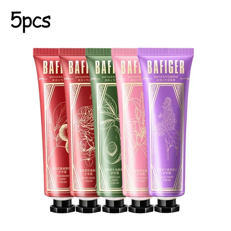 Plant Extract Hand Cream Winter Moisturizing Anti-wrinkle Anti Chap Repairing Hands Care Beauty Skincare Hand Lotion Sets Gifts