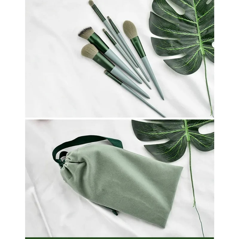 Soft Hair Makeup Brush Suit - Eye Shadow Powder Brush Foundation Blush Highlight Concealer - Makeup To